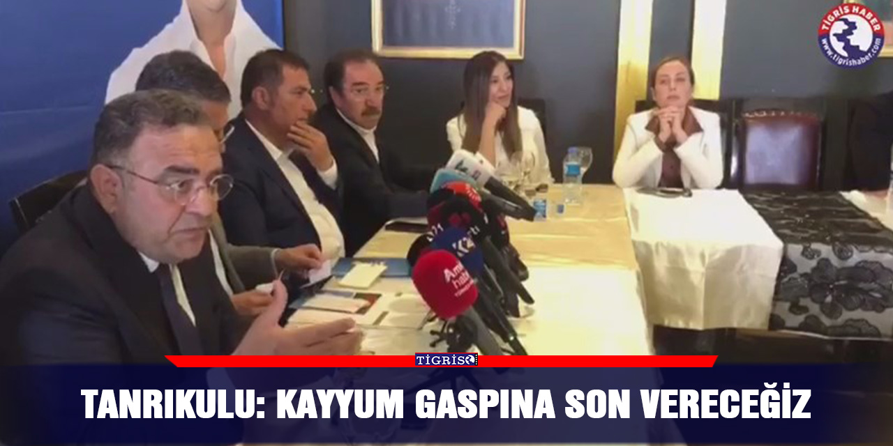 VİDEO - Tanrıkulu: Kayyum gaspına son vereceğiz