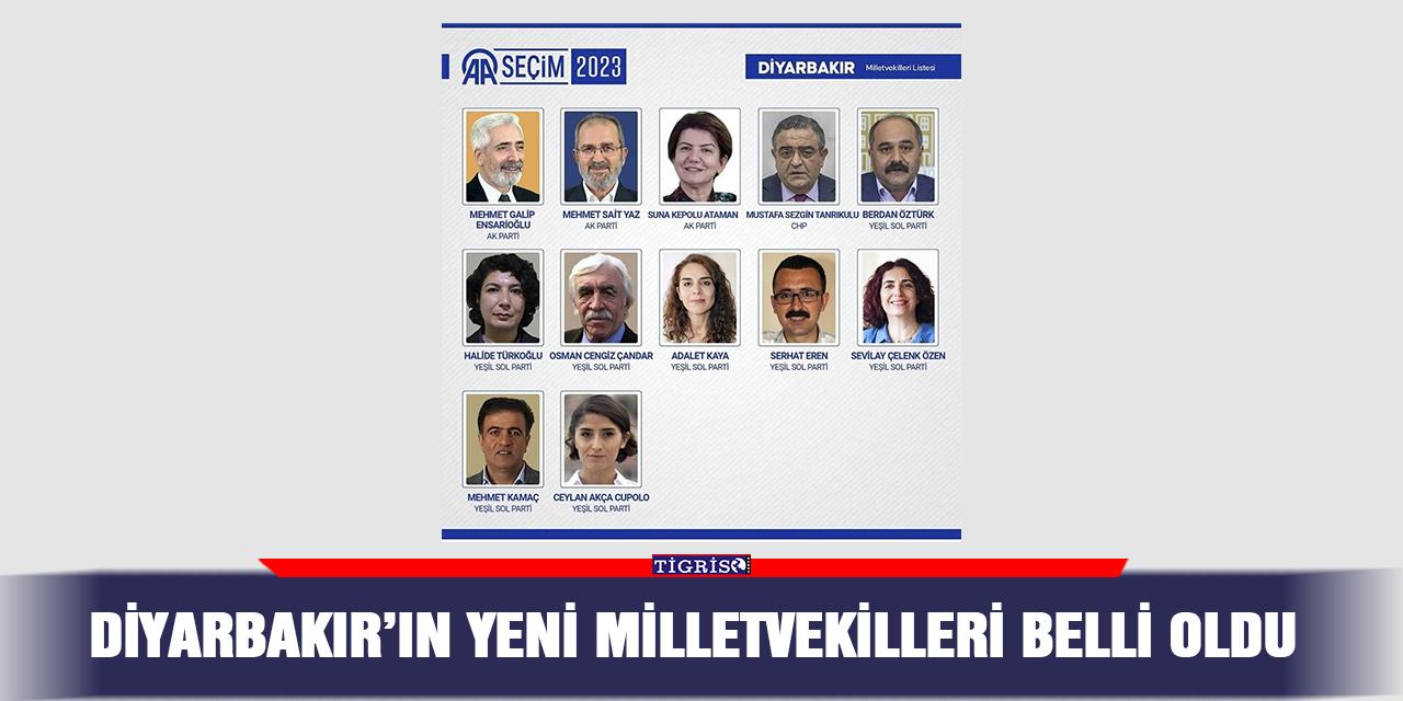 VİDEO - Diyarbakır’ın yeni milletvekilleri belli oldu