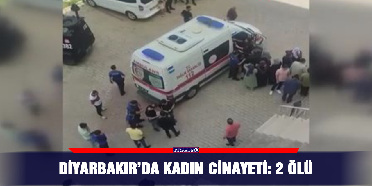 Diyarbakır’da kadın cinayeti: 2 ölü