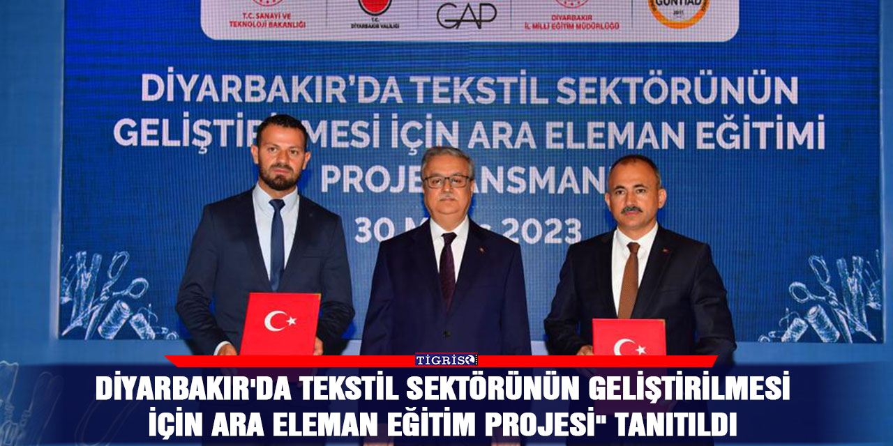 Valisi Su: Diyarbakır için en önemli sektörlerden biri tekstildir