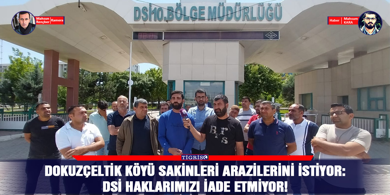 VİDEO - Dokuzçeltik köyü sakinleri arazilerini istiyor: DSİ haklarımızı iade etmiyor!