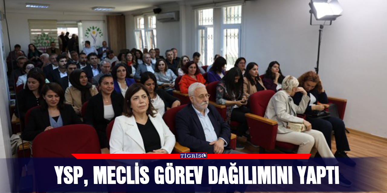 YSP, Meclis görev dağılımını yaptı