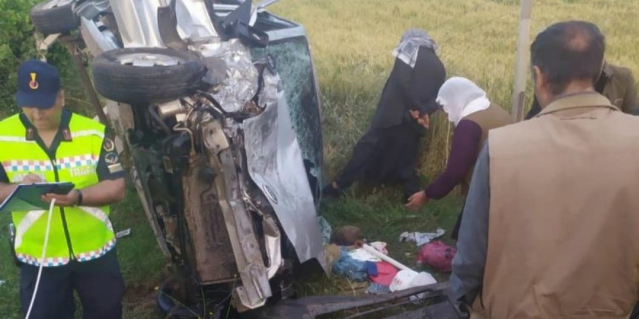 Diyarbakır’da kaza: 1’i ağır 6 yaralı
