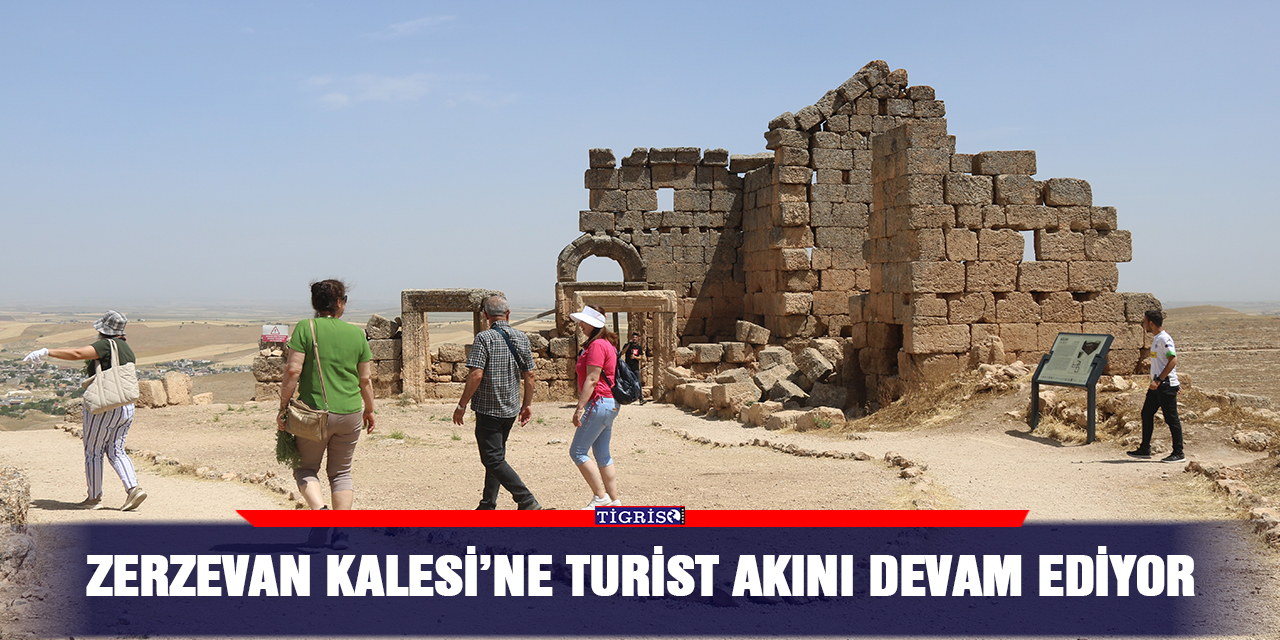 Zerzevan Kalesi’ne turist akını devam ediyor