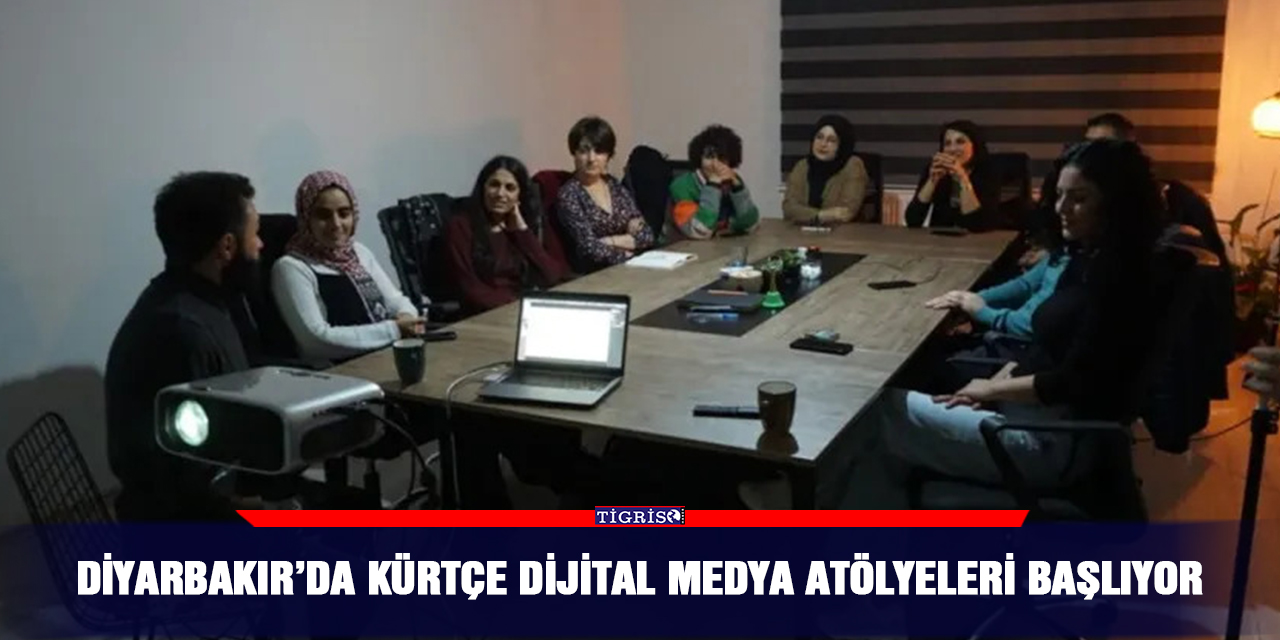Diyarbakır’da Kürtçe Dijital Medya Atölyeleri başlıyor
