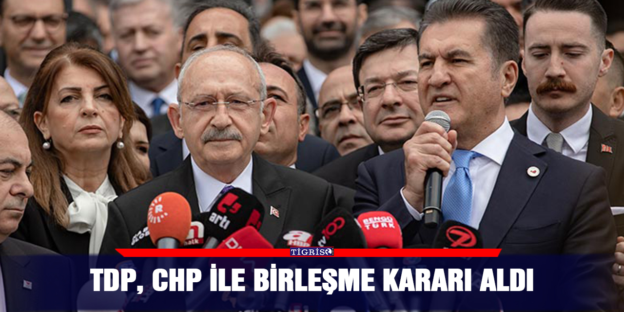 TDP, CHP İle Birleşme Kararı Aldı