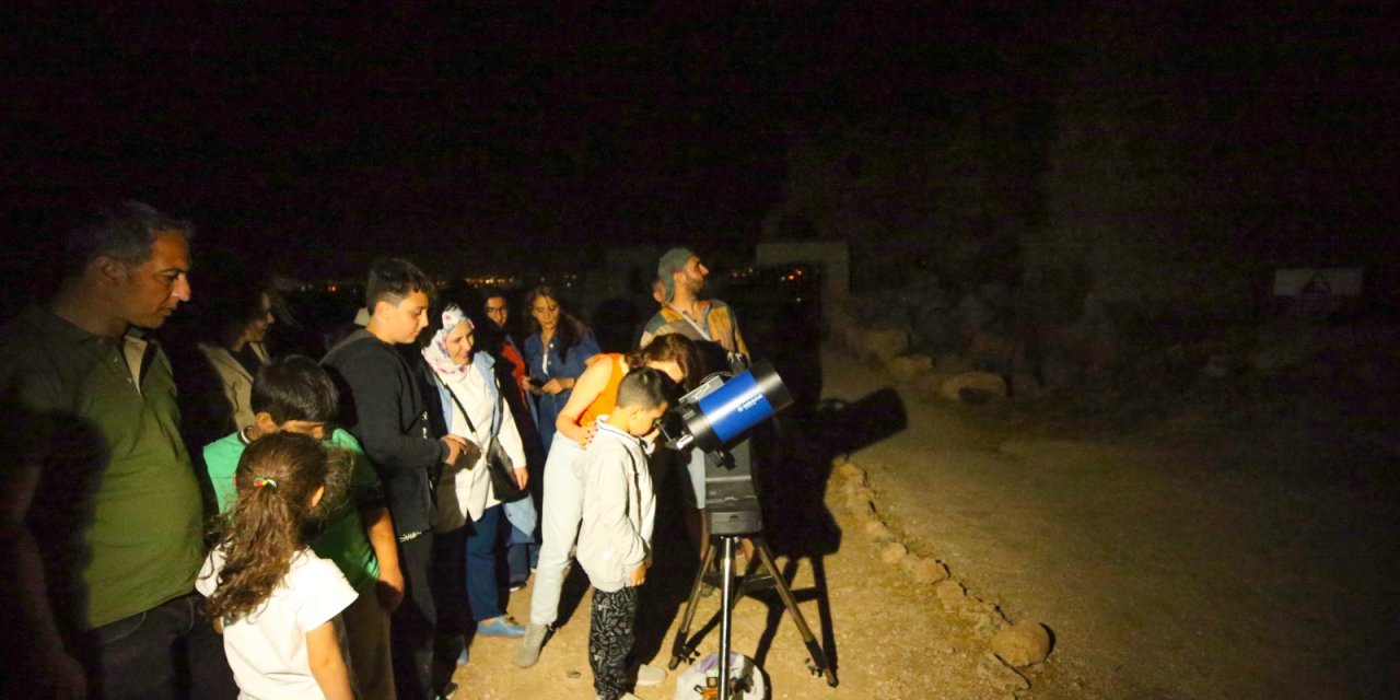 Zerzevan Kalesi'nden ‘Gökyüzü Gözlem Etkinliği’