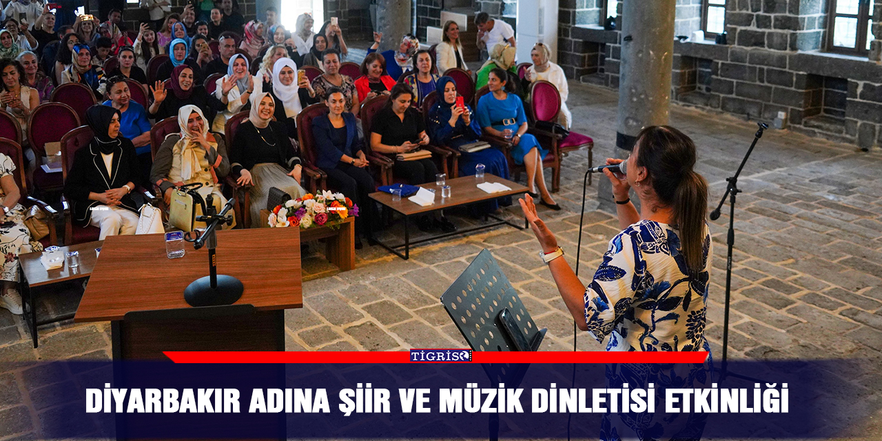 VİDEO - Diyarbakır adına şiir ve müzik dinletisi etkinliği