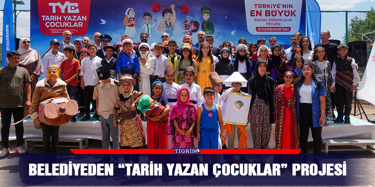Belediyeden “Tarih Yazan Çocuklar” projesi