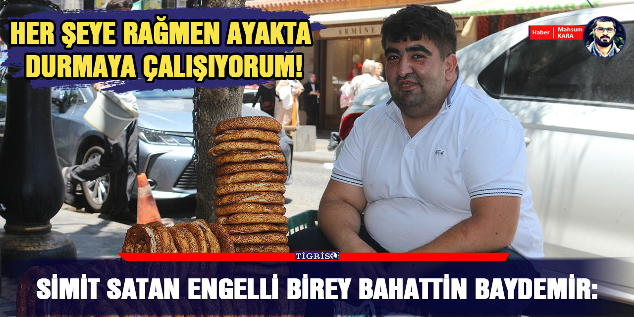 Her şeye rağmen ayakta durmaya çalışıyorum!