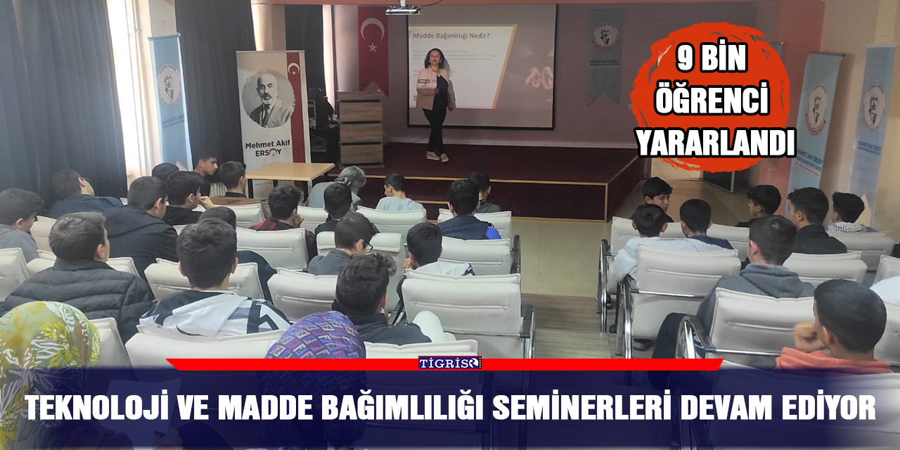 Teknoloji ve madde bağımlılığı seminerleri devam ediyor