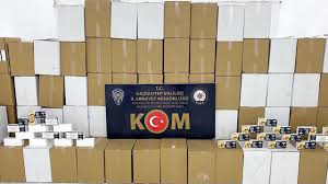 Antepte makaron operasyonu