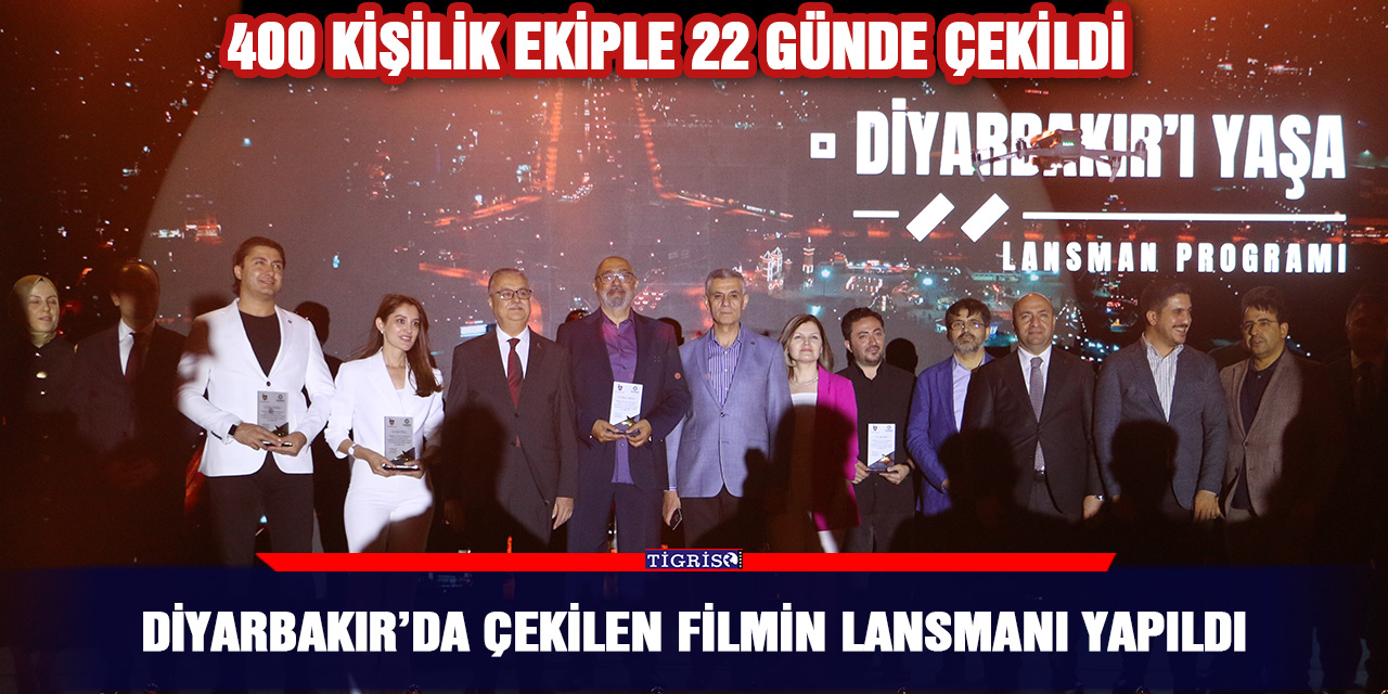 Diyarbakır’da çekilen filmin lansmanı yapıldı