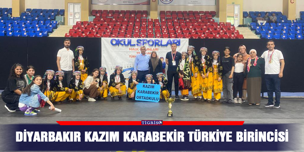 VİDEO - Diyarbakır Kazım Karabekir Türkiye birincisi