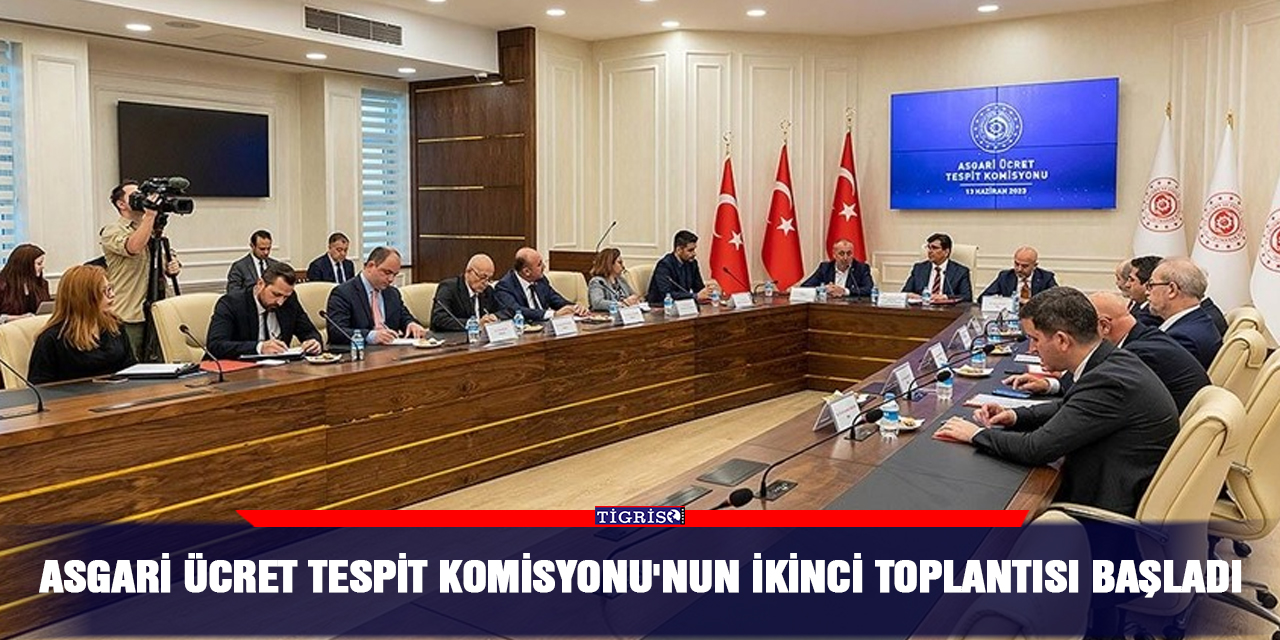 Asgari Ücret Tespit Komisyonu'nun ikinci toplantısı başladı