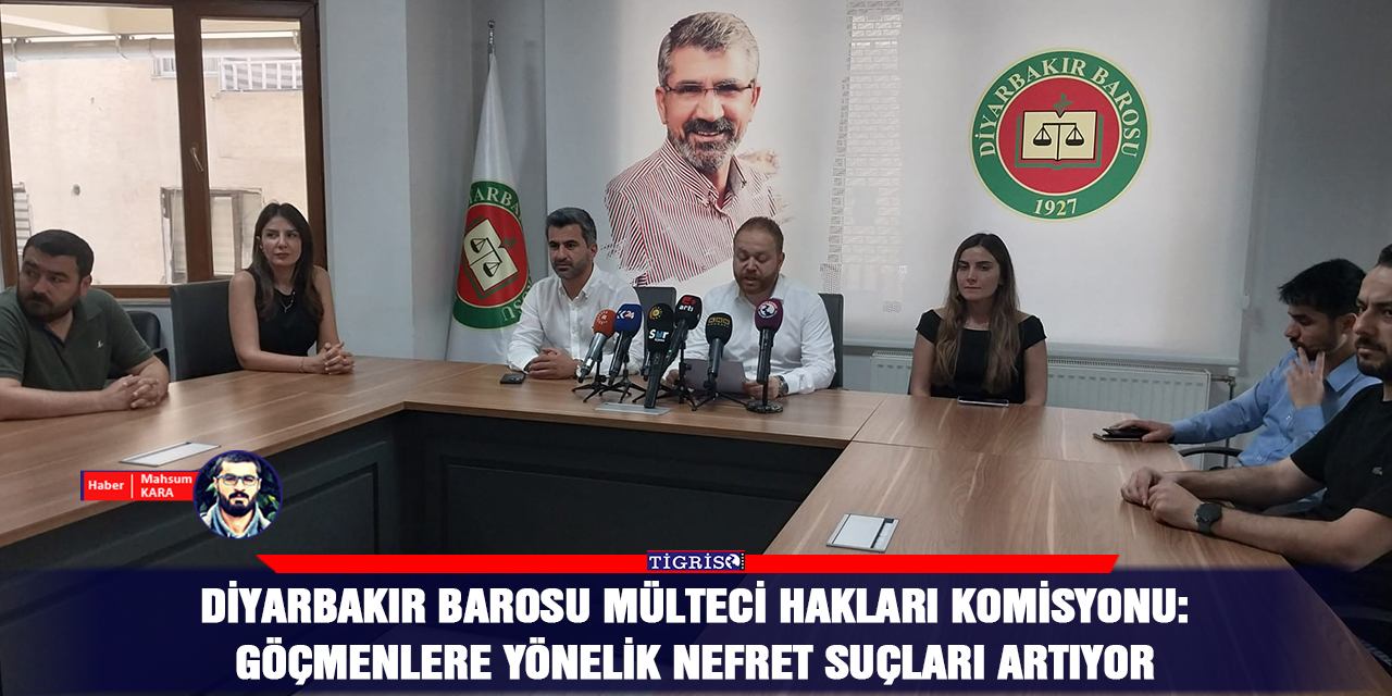 VİDEO - Diyarbakır Barosu Mülteci Hakları Komisyonu: Göçmenlere yönelik nefret suçları artıyor