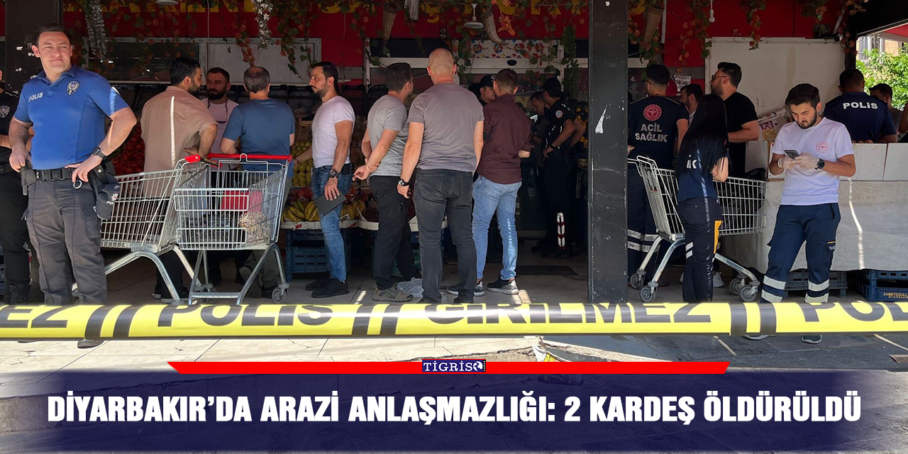 VİDEO - Diyarbakır’da arazi anlaşmazlığı: 2 kardeş öldürüldü