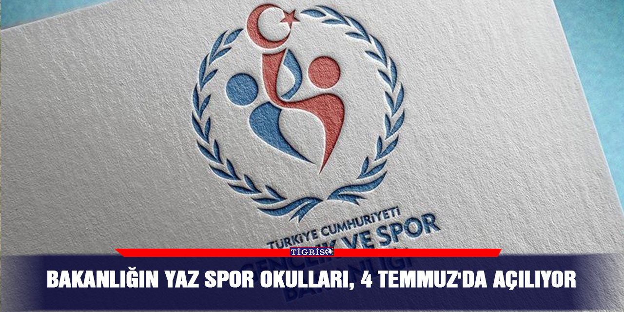 Bakanlığın yaz spor okulları, 4 Temmuz'da açılıyor