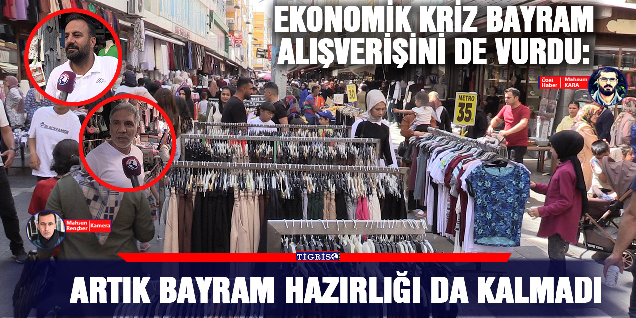VİDEO - Ekonomik kriz bayram alışverişini de vurdu: