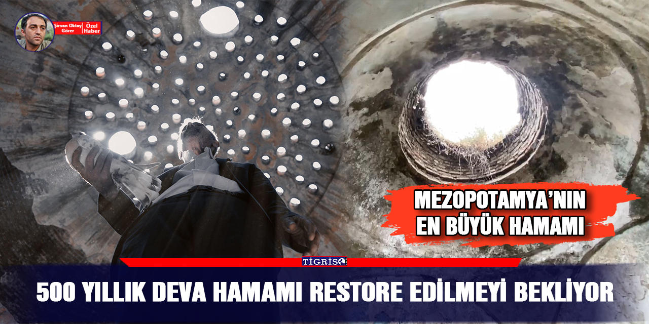 VİDEO - 500 yıllık Deva hamamı restore edilmeyi bekliyor