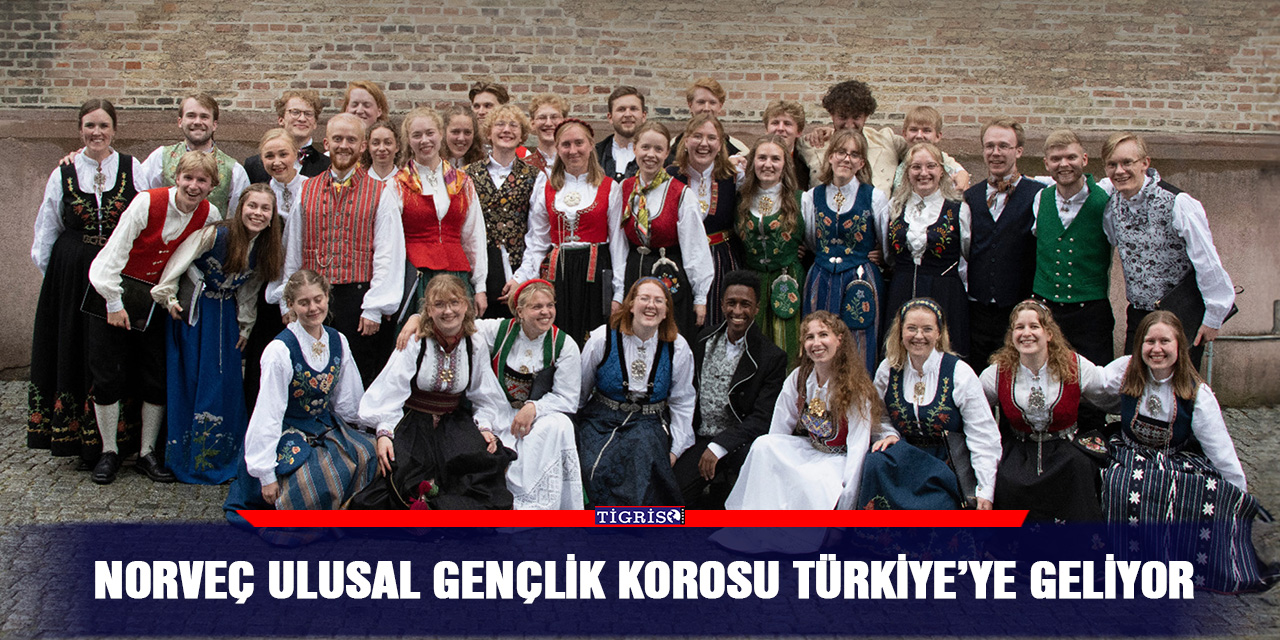 Norveç ulusal gençlik korosu türkiye’ye geliyor