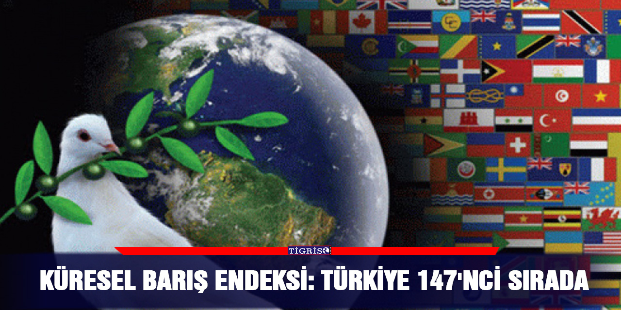 Küresel Barış Endeksi: Türkiye 147'nci sırada