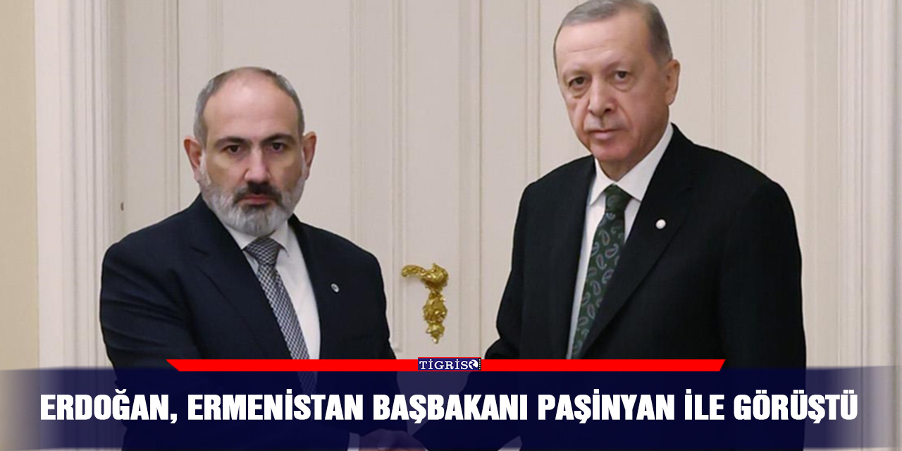 Erdoğan, Ermenistan Başbakanı Paşinyan ile görüştü