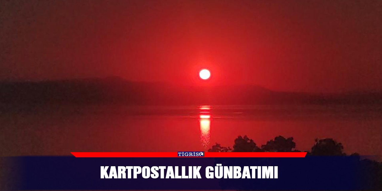 Kartpostallık günbatımı
