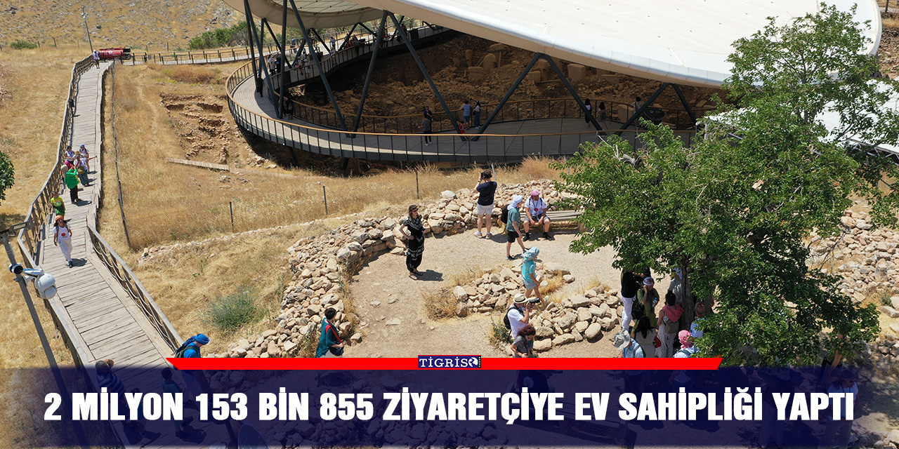 2 milyon 153 bin 855 ziyaretçiye ev sahipliği yaptı