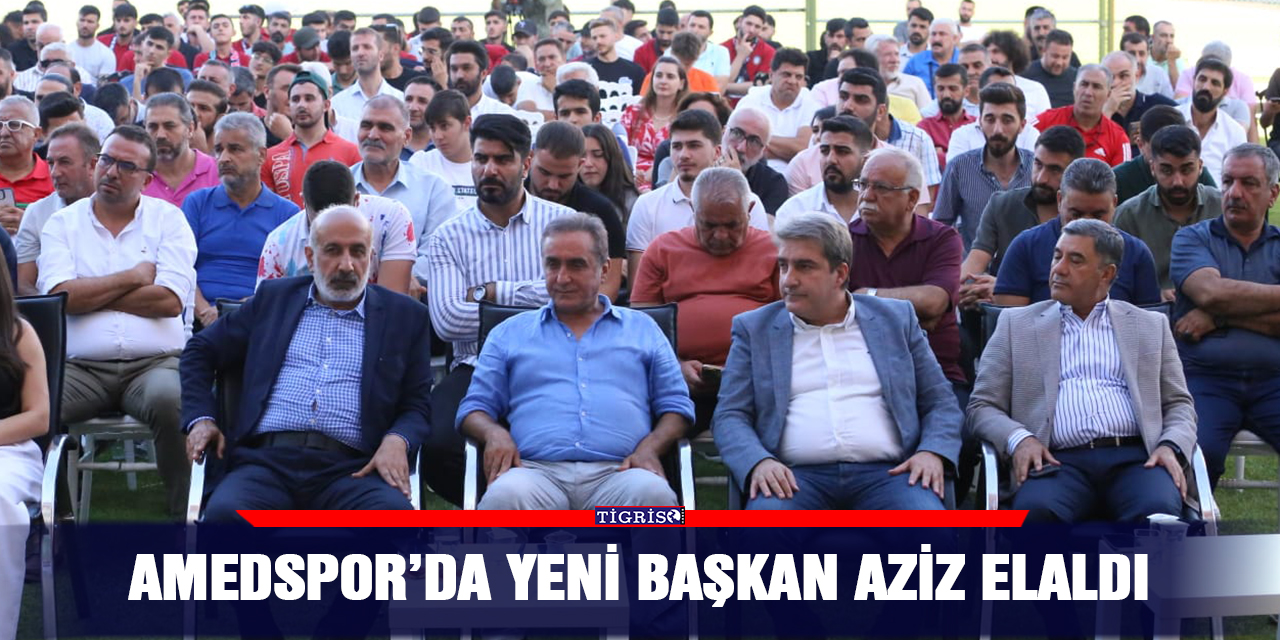 VİDEO - Amedspor’da yeni Başkan Aziz Elaldı
