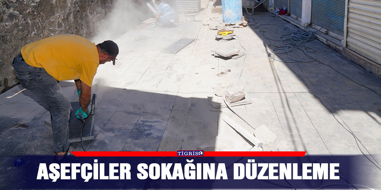 Aşefçiler sokağına düzenleme