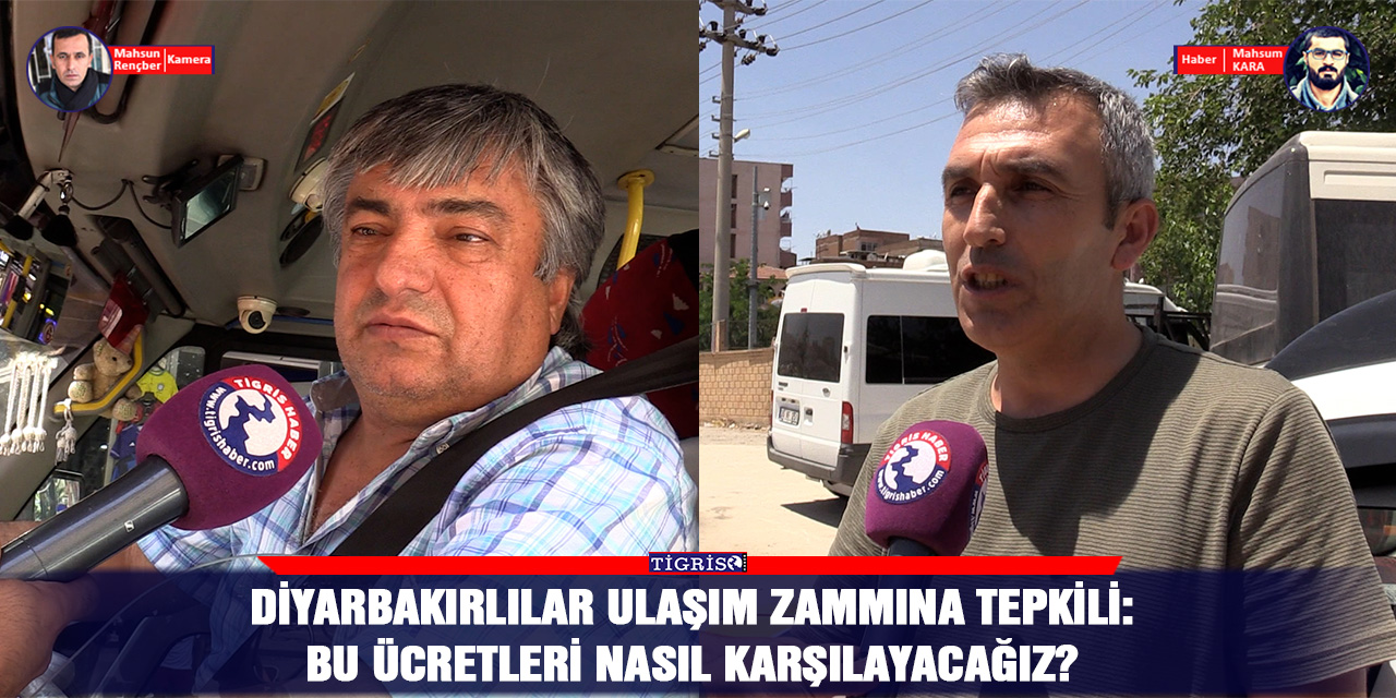 VİDEO - Diyarbakırlılar ulaşım zammına tepkili