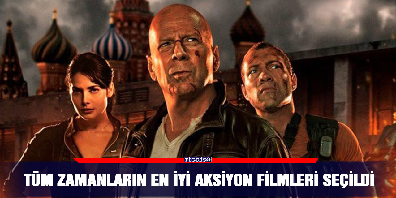 Tüm zamanların en iyi aksiyon filmleri seçildi
