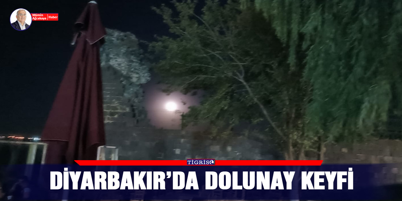 VİDEO - Diyarbakır’da dolunay Keyfi