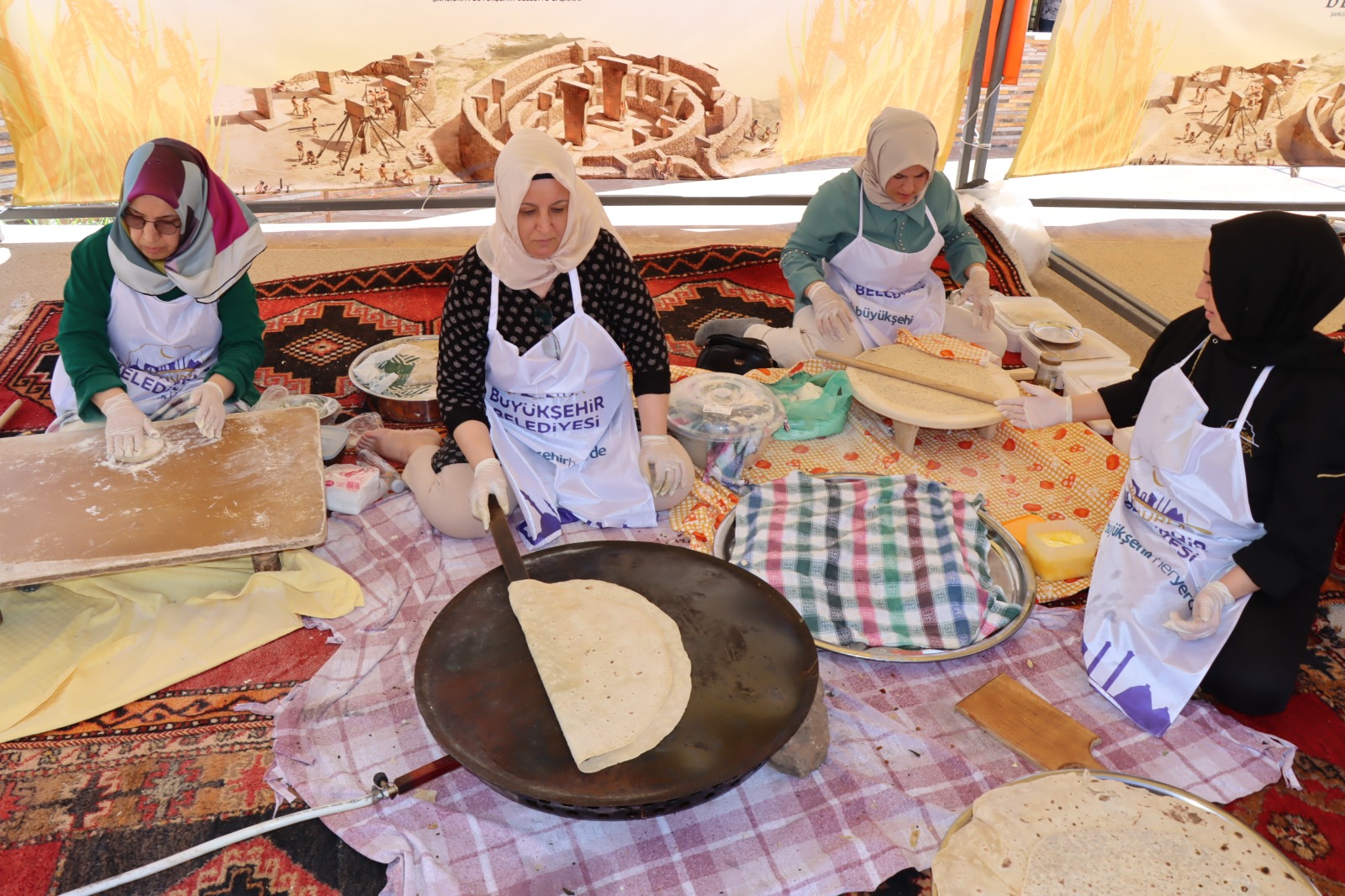 Göbeklitepe'de, 100 çeşit yemek sunumu