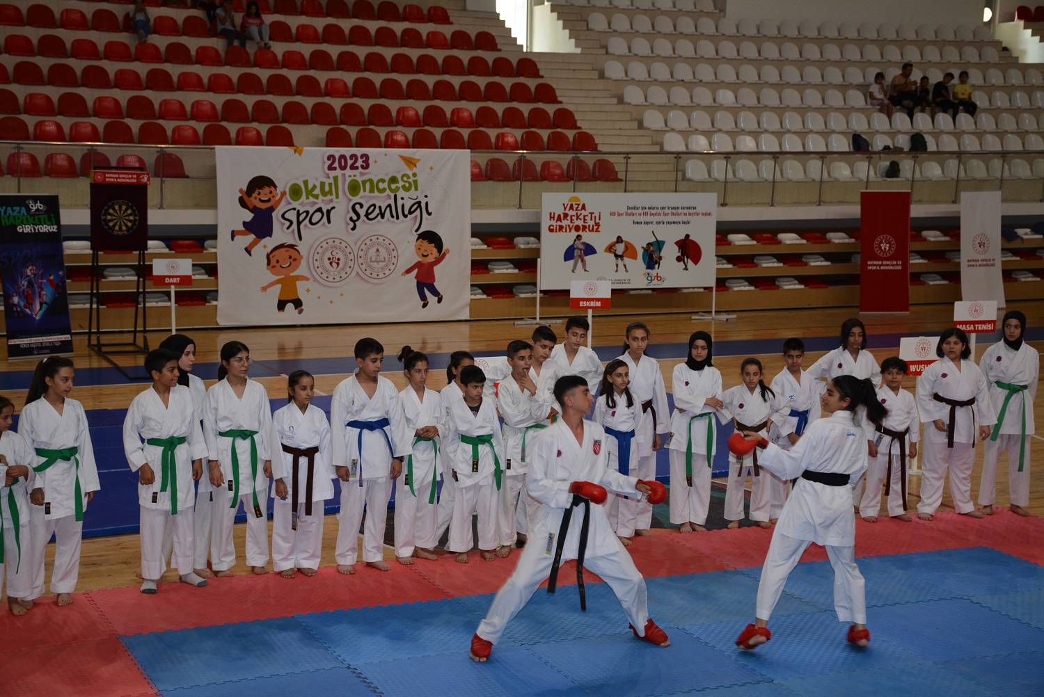 Batman’ın yaz spor okulları açıldı