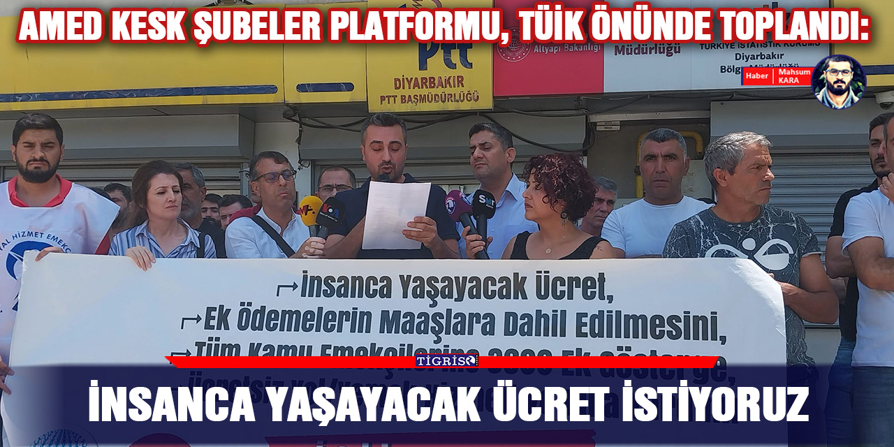 VİDEO - İnsanca yaşayacak ücret istiyoruz