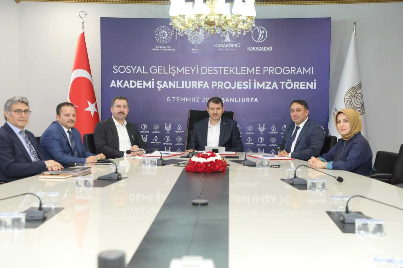 ‘Akademi Şanlıurfa’ projesinin protokolü imzalandı