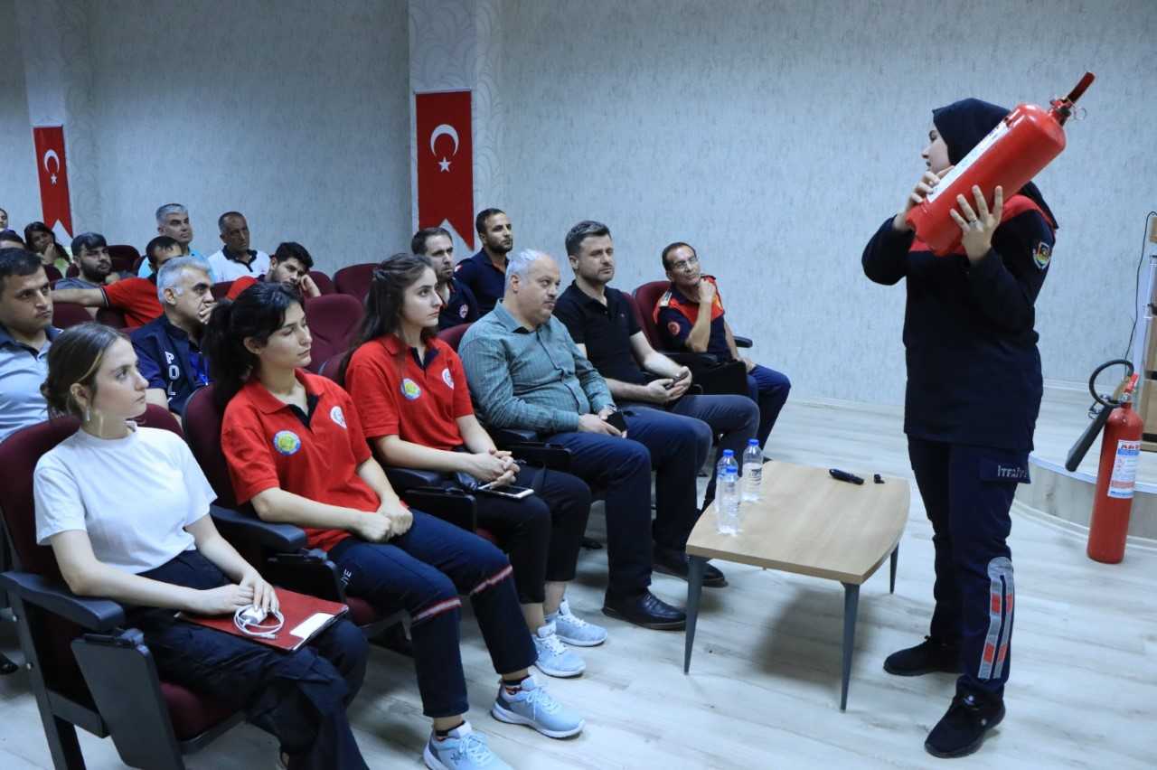 GAMER personeline yangın eğitimi verildi
