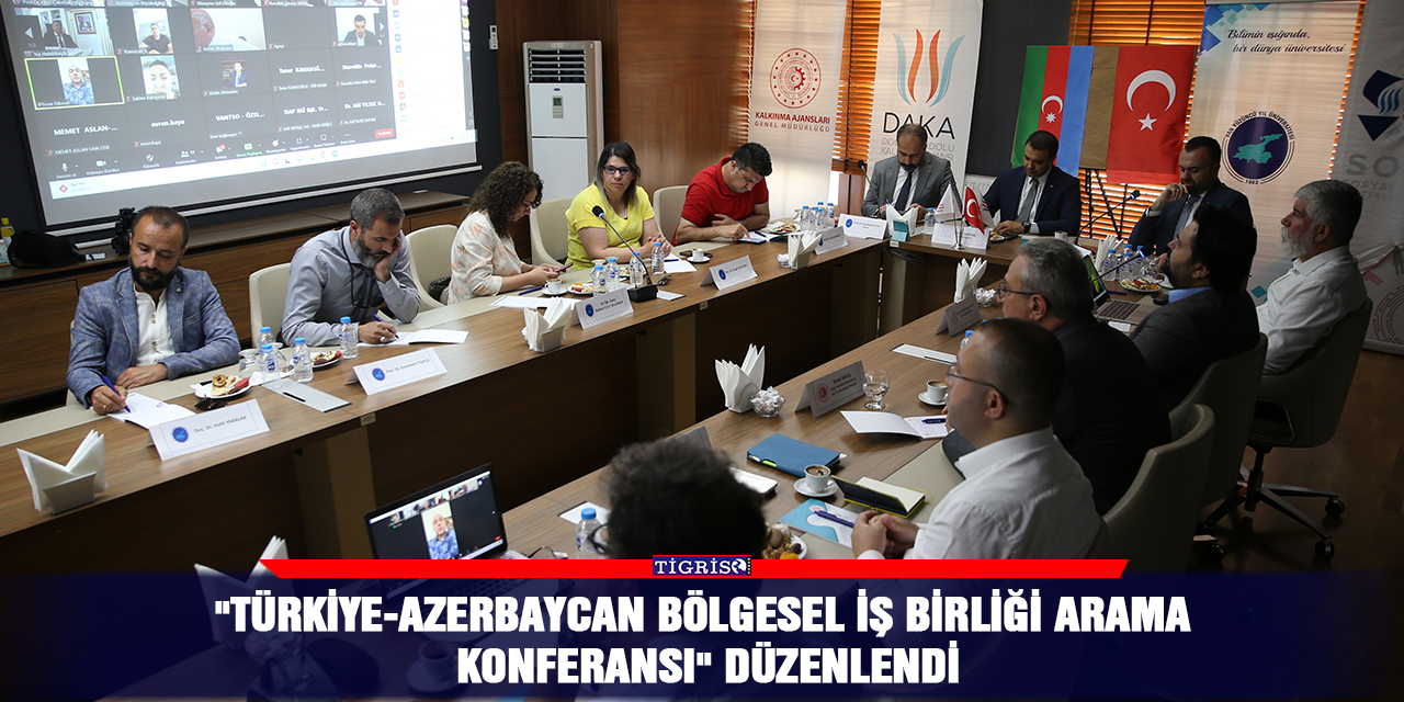 "Türkiye-Azerbaycan Bölgesel İş Birliği Arama Konferansı" düzenlendi