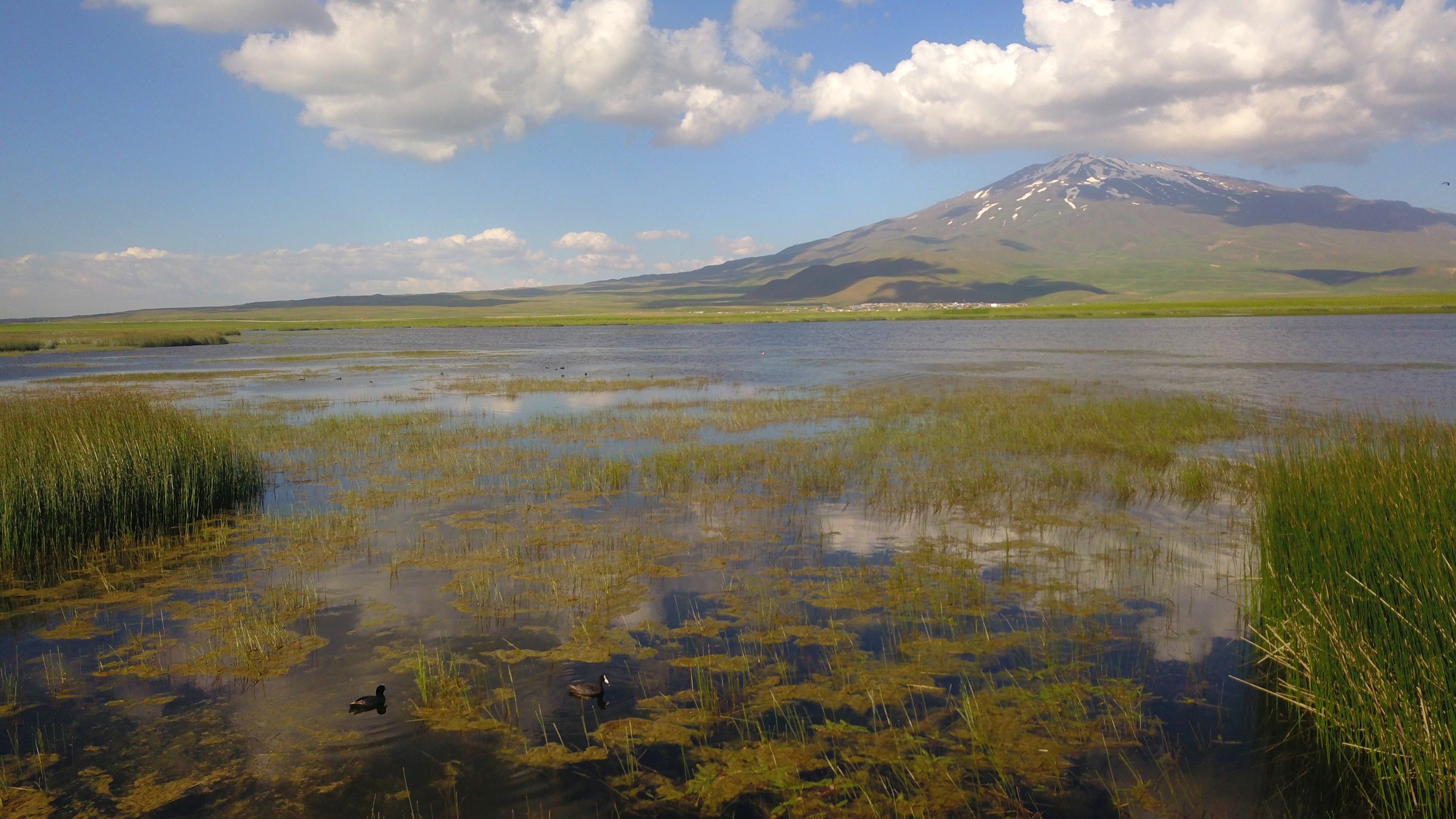 Adilcevaz’daki Cil Gölü hayran bırakıyor