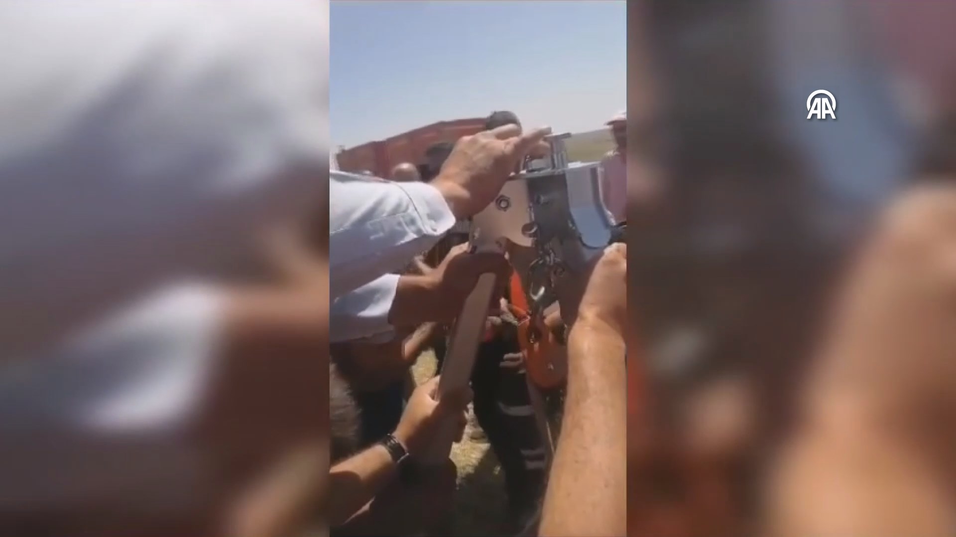 Sondaj kuyusuna düştü, AFAD kurtardı