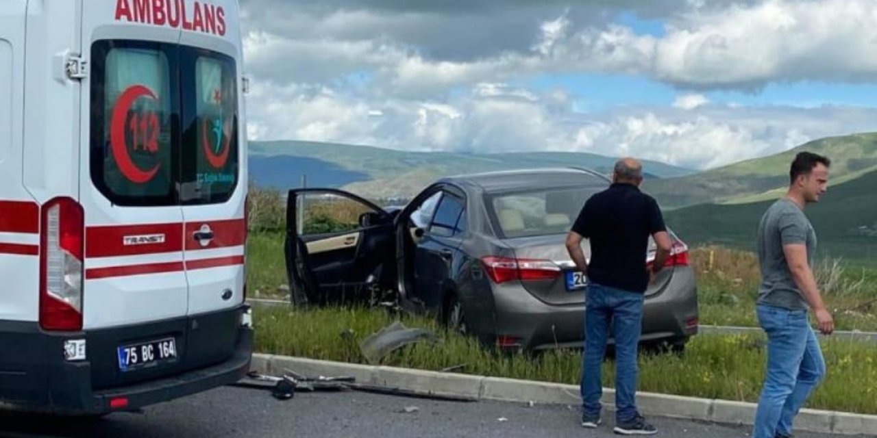 Trafik Kazası: 4 yaralı