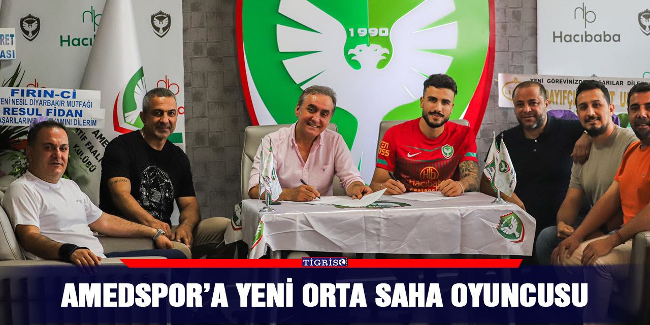 Amedspor’a yeni Orta Saha oyuncusu