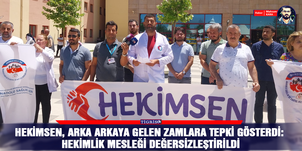 VİDEO - HEKİMSEN, arka arkaya gelen zamlara tepki gösterdi