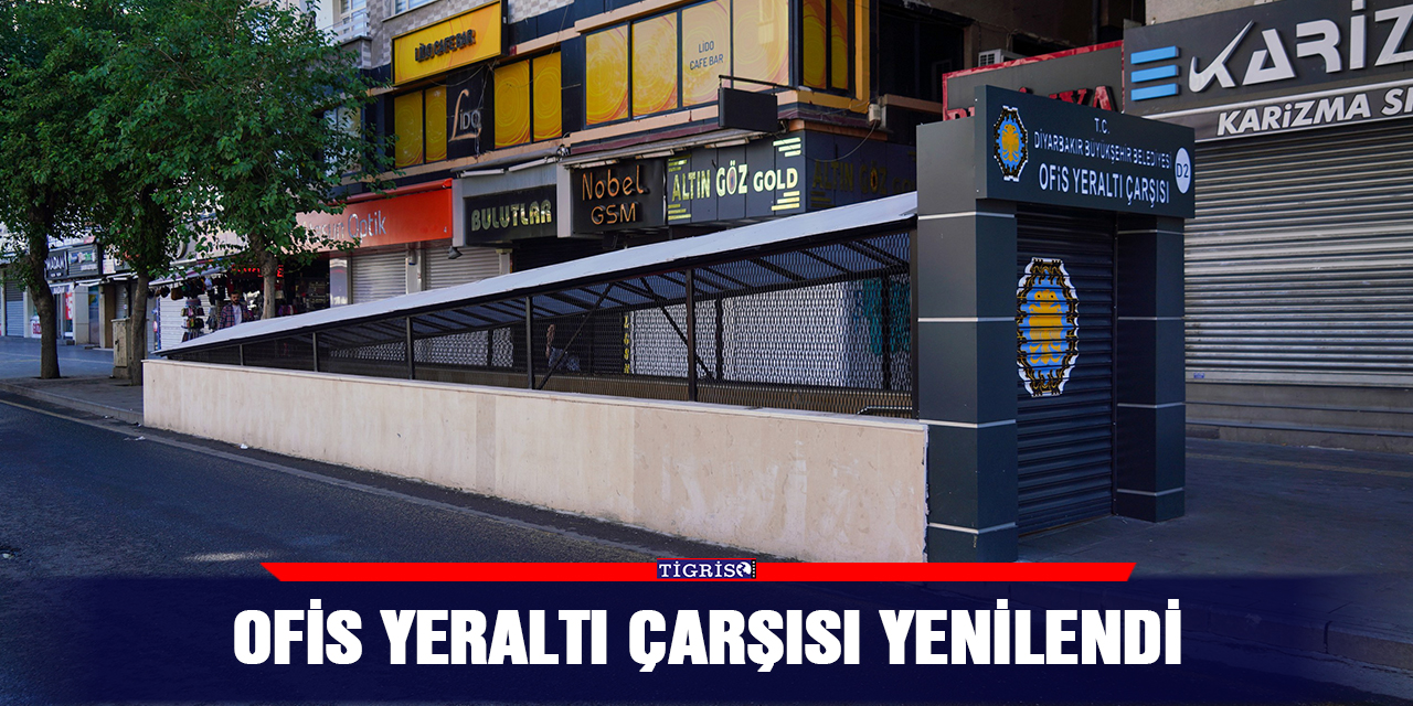 Ofis Yeraltı Çarşısı yenilendi