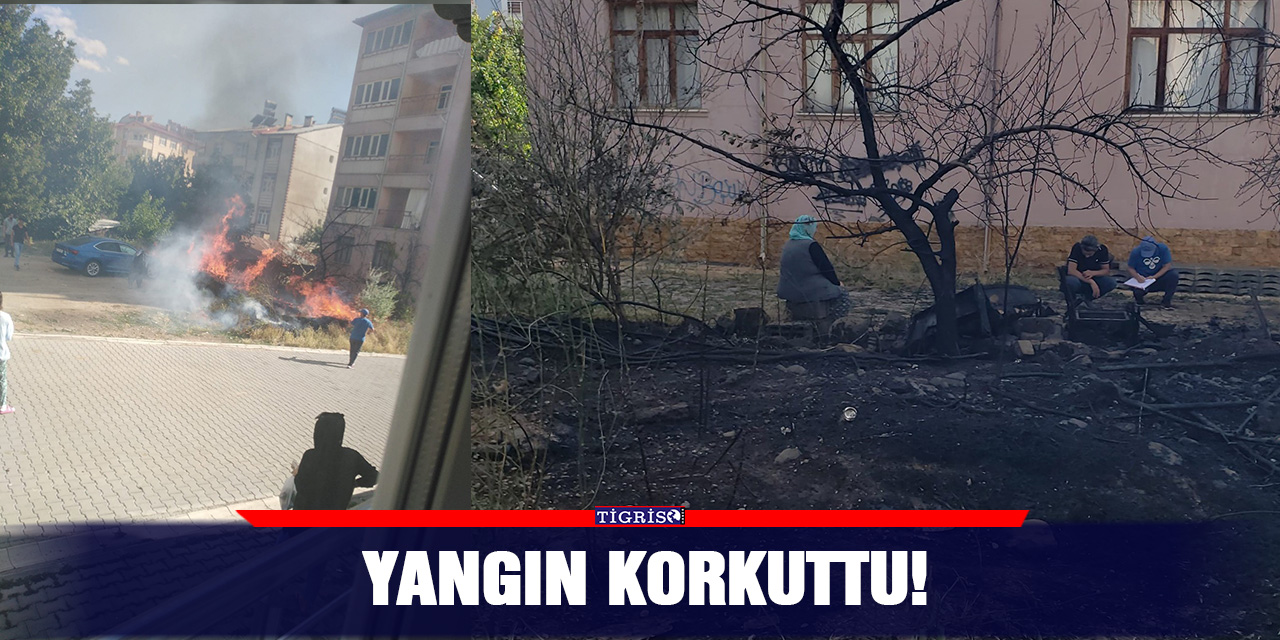 Yangın korkuttu!