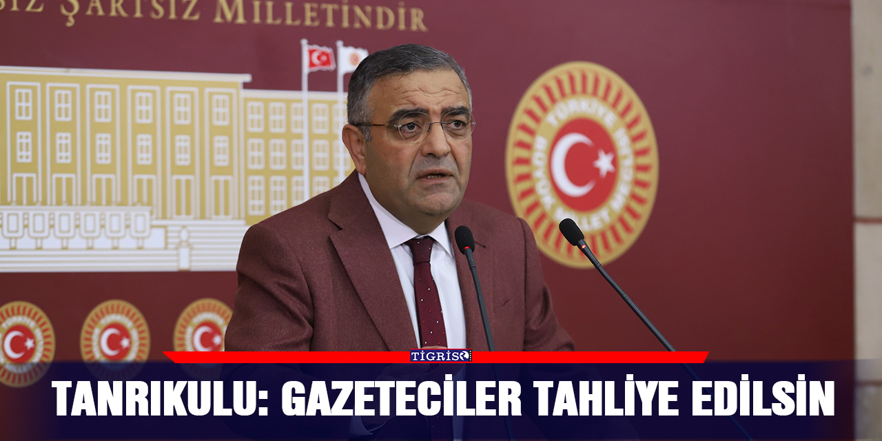 Tanrıkulu: Gazeteciler tahliye edilsin