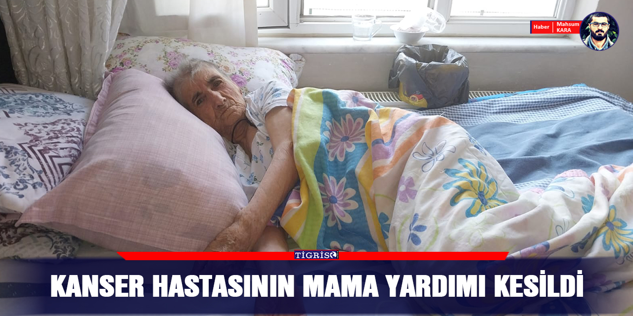 VİDEO - Kanser hastasının mama yardımı kesildi