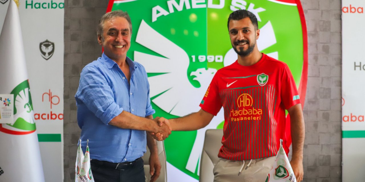 Amedspor'a yeni orta saha oyuncusu
